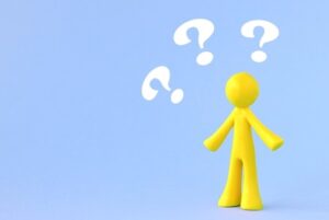 疑問を浮かべる人のアイコン