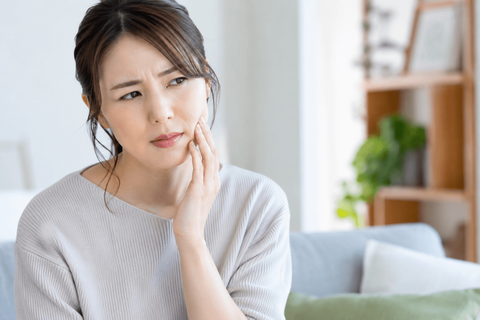 知覚過敏で歯がしみる仕組みのイメージ